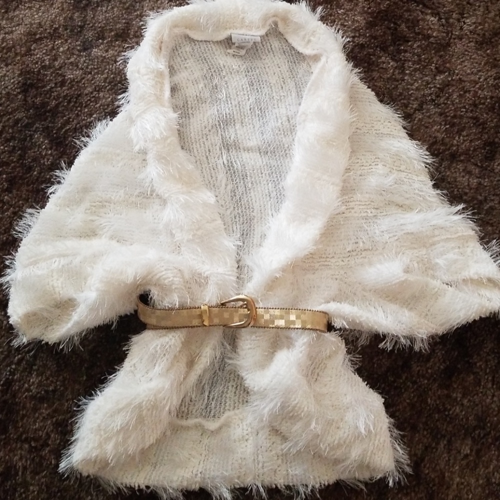 Faux Fur Cardigan